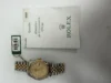 Rolex Datejust 36 Gold Tapestry Stick Dial on Jubilee Ref 16233 with Papers  2004 - Image 6