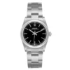 Rolex Oyster Perpetual  Black Dial on Oyster Ref 67480 with Papers  1999