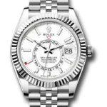 Rolex SkyDweller White Index Dial on Jubilee Ref 336934 with Card  2026