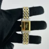 Jaeger Le Coultre Reverso Florale Silver Arabic Dial on 2 Tone Ref 265.5.08/Q2655120 - Image 4