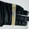 Jaeger Le Coultre Reverso Florale Silver Arabic Dial on 2 Tone Ref 265.5.08/Q2655120 - Image 5