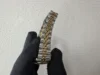 Rolex Datejust Lady Champagne Stick Dial on Jubilee Ref 69173 with Papers  1988 - Image 4