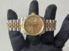 Rolex Datejust 36 Champagne Stick Dial on Jubilee Ref 16233 with Papers - Image 2