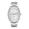 Rolex Oyster Perpetual Silver Dial on Oyster Ref 116000 with Card Old Green  2013