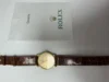 Rolex Cellini Gold Dial on Leather Ref 5116/8 with Papers  2004 - Image 5