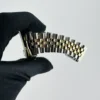 Rolex Datejust Champagne Roman Dial on D Link Jubilee Ref 16233 - Image 4