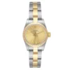 Rolex Oyster Perpetual Champagne Stick Dial on Oyster Ref 67193