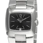 Gucci Gucci Black Dial Ref 8500L with Card