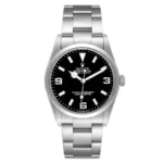 Rolex Explorer I Black Dial on Oyster Ref 114270