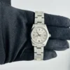 Rolex Oyster Perpetual Silver/Pink Markers Dial on Oyster Ref 177200 with Card Old Green  2008 - Image 2