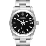 Rolex Oyster Perpetual Black Dial on Oyster Ref 77080