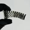 Rolex Datejust Silver Linen Dial on Jubilee Folded Ref 1600 - Image 3