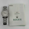 Rolex Air-King Silver Dial on Oyster Ref 14010 with Papers  2002 - Image 5
