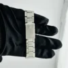 Rolex Datejust Silver Stick / Has Spots Dial on Folded Oyster Ref 1601 - Image 2