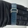 Cartier Pasha Blue Dial on Leather  Ref 4363 with Card  2025 - Image 3