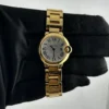 Cartier Ballon Bleu B/P Silver Roman Dial Ref 3006/W6900122 with Papers  2009 - Image 2