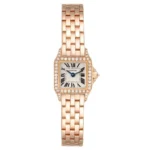 Cartier Santos Demoiselle Mini White Roman Dial Ref WF9011Z8/2855