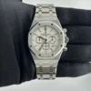 Audemars Piguet Royal Oak White Dial on Bracelet Ref 26320ST.OO.1220ST.02 with Papers  2014 - Image 2