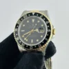 Rolex GMT Master II Black Dial on D Link Jubilee Bracelet Ref 16713 - Image 3