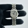 Rolex Datejust Lady White Mop Diamond Dial on Jubilee Hidden Clasp Bracelet Ref 179174 - Image 2