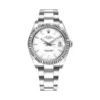 Rolex Oyster Perpetual Date White Dial on Oyster Ref 115234 with Card Old Green  2009
