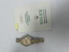 Rolex Datejust Gold Diamond Dial on President Ref 69179 with Papers  1994 - Image 4