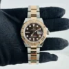 Rolex Yacht-Master Chocolate Dial on Oyster Ref 126621 with New Style Card Green  2024 - Image 2