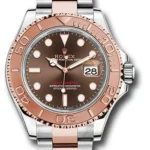 Rolex Yacht-Master Chocolate Dial on Oyster Ref 126621 with New Style Card Green  2024