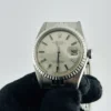Rolex Datejust Silver Stick Sigma Dial on Folded Jubilee Bracelet Ref 1603 - Image 3
