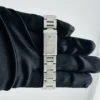 Rolex Oysterdate Precision Silver Stick Dial on Oyster Bracelet Ref 6694 - Image 4