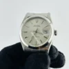 Rolex Oysterdate Precision Silver Stick Dial on Oyster Bracelet Ref 6694 - Image 3