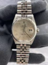 Rolex Datejust Silver Dial on D Link Jubilee Bracelet Ref 16014 - Image 2