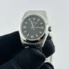 Rolex Oyster Perpetual Black Dial on Oyster Ref 77080 with Papers  2004 - Image 3