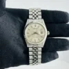 Rolex Datejust  Silver Stick Dial on Folded Jubilee Bracelet Ref 1601/4 - Image 2
