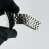 Rolex Datejust  Silver Stick Dial on Folded Jubilee Bracelet Ref 1601/4 - Image 5