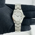 Rolex Oyster Perpetual Date White Stick Dial on Oyster Bracelet Ref 1500