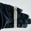 Rolex Oyster Perpetual Silver Stick Dial on Oyster Bracelet Ref 6718 - Image 3