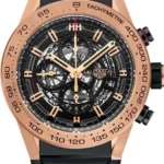 Tag Heuer Carrera Skeleton Dial on Rubber Ref CAR2A5B with Card  2020
