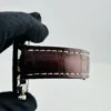 Breitling Chrono-Matic  Brown Dial on Leather Band Ref A14360 with Papers  2010 - Image 4