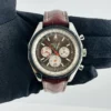 Breitling Chrono-Matic  Brown Dial on Leather Band Ref A14360 with Papers  2010 - Image 2