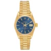 Rolex Datejust Lady President Blue Stick / Fading Dial on President Style Bracelet Ref 69178 with Papers  1994