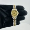 Rolex Datejust Lady Champagne Stick Dial on D Link Jubilee Bracelet  Ref 69173 - Image 2