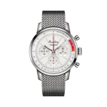 Breitling Top Time White Dial on Mesh Steel Bracelet Ref AB0176 with Card  2026
