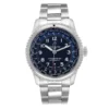 Breitling Aviator 8 B35 Unitime Blue Arabic Dial on Stainless Steel Bracelet Ref AB3521 with Card 2024