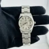Rolex Oysterdate Precision Silver Stick Dial on Oyster Rivet Bracelet Ref 6694 - Image 2