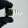 Rolex Oysterdate Precision Silver Stick Dial on Oyster Rivet Bracelet Ref 6694 - Image 5