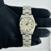 Rolex Oysterdate Precision Silver Stick Dial on Oyster Bracelet Ref 6694 - Image 2