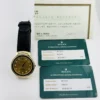 Rolex Cellini Champagne Diamond Factory Dial on Leather Ref 6623/8 with Papers 1998 - Image 8