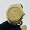 Rolex Cellini Champagne Diamond Factory Dial on Leather Ref 6623/8 with Papers 1998 - Image 3