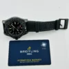 Breitling Avenger Blackbird Volcano Black Matte Dial on Grey military canvas strap Ref V17311AT/BD74 with Card 2021 - Image 7